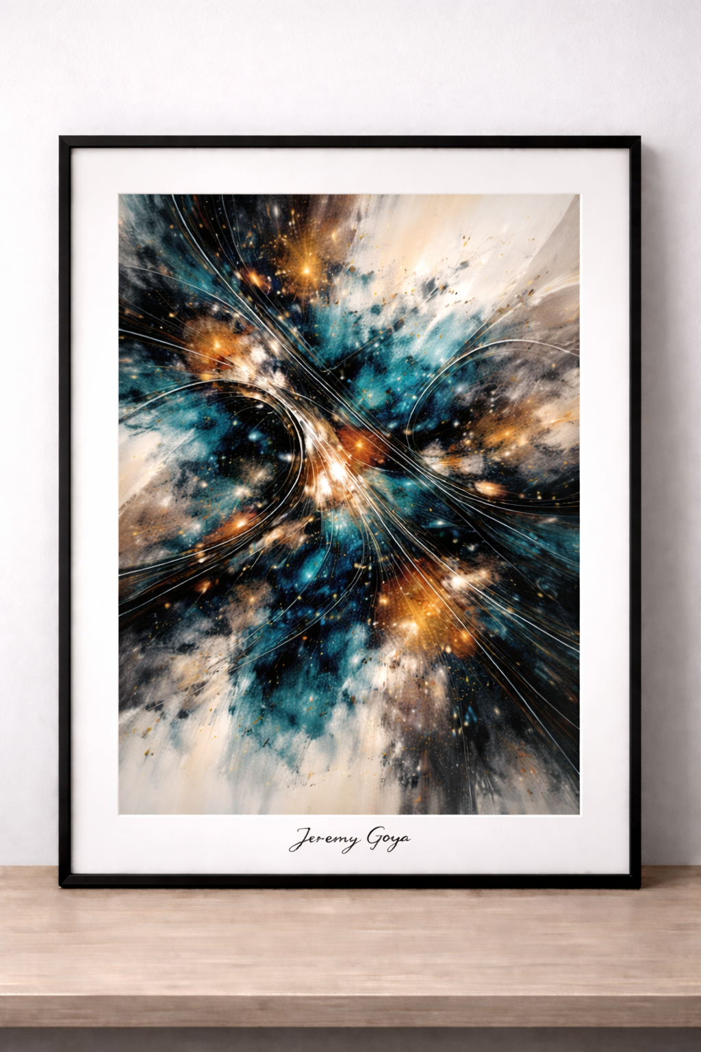 Abstract expressionism by Jeremy Goya (1)