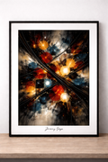 Dynamic abstract by Jeremy Goya